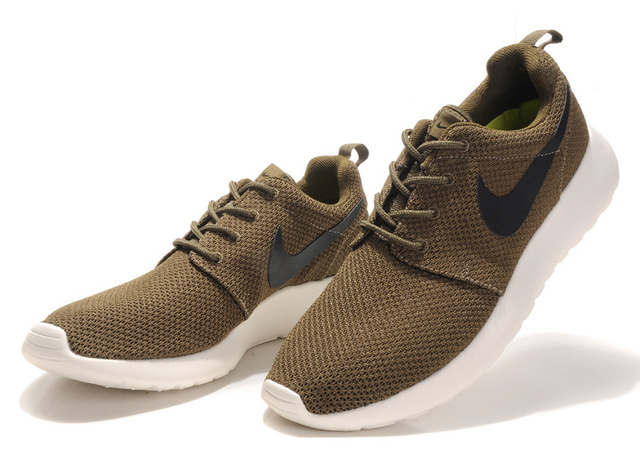 nike Roshe running chaussures hommes brun (4)